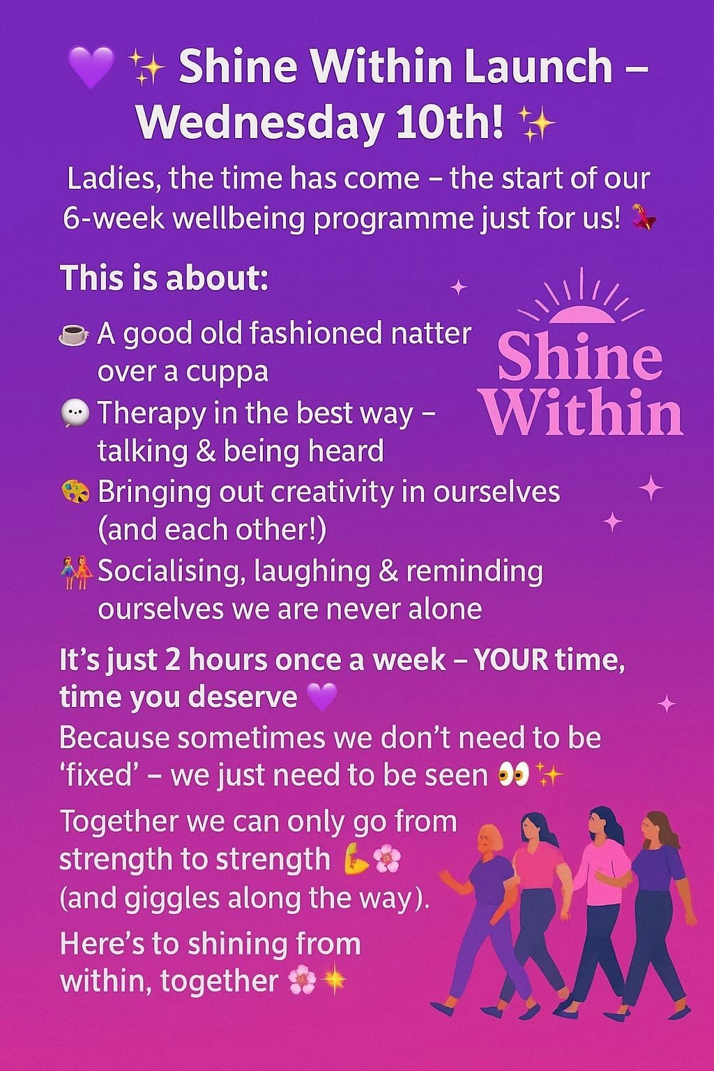 Dodgeholme Residential Meeting - Shine Within